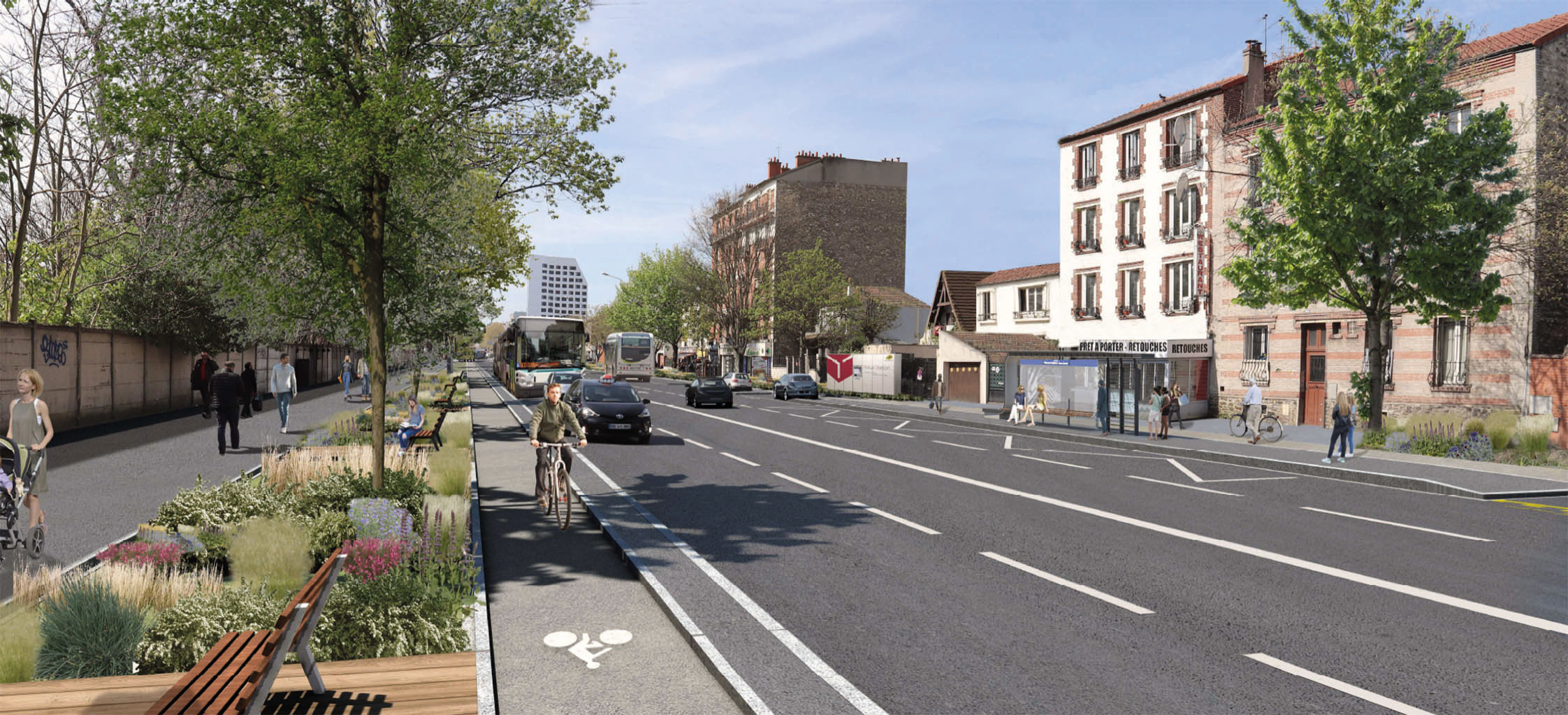 Réunion publique sur la transformation de l’avenue JeanJaurès Ville