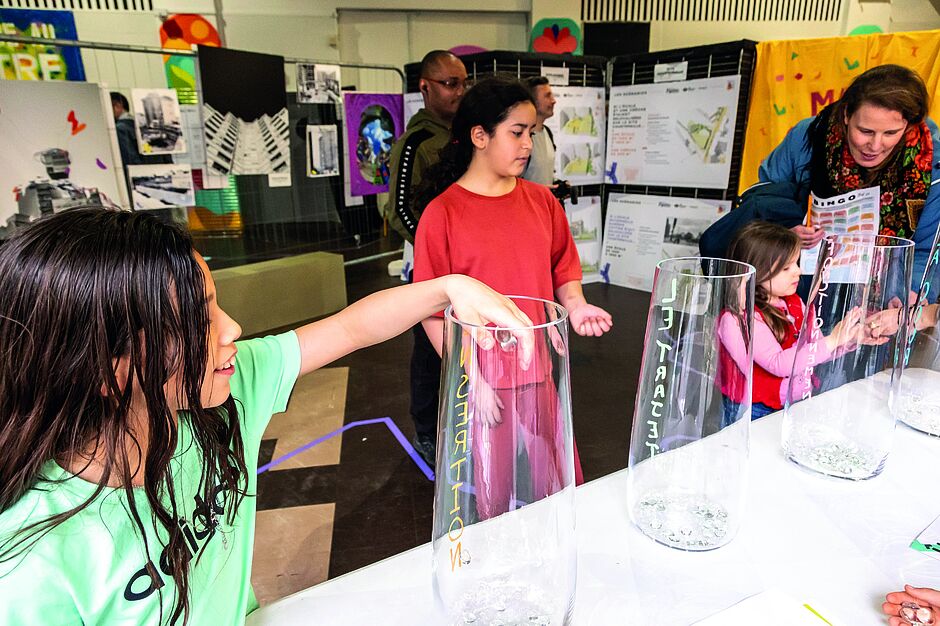 Photo prise pendant le vote autour de l'Ilôt 27